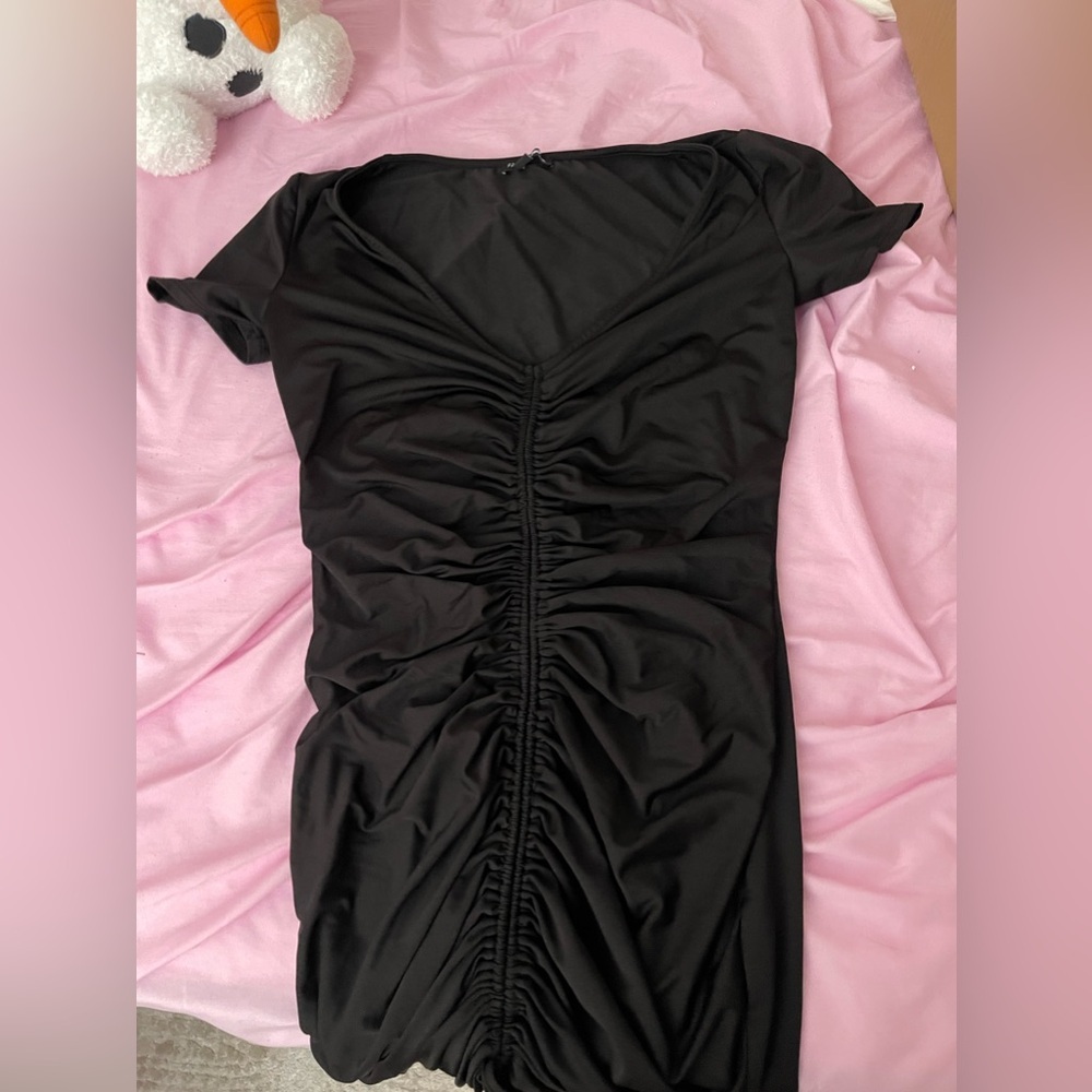 Fashion Nova tie mini dress - Picture 2 of 4